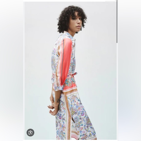 Zara NWT printed dress - Picture 2 of 6